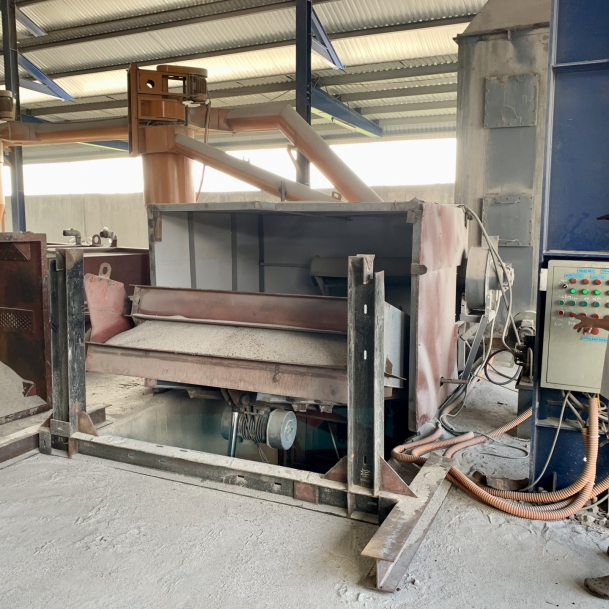 Dây chuyền xử lý cát đúc chân không