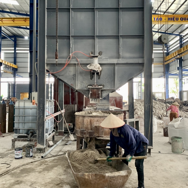 Dây chuyền xử lý cát CO2